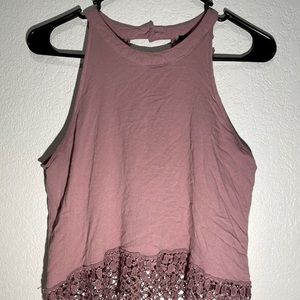 Rue21 Blush Colored Cropped Top